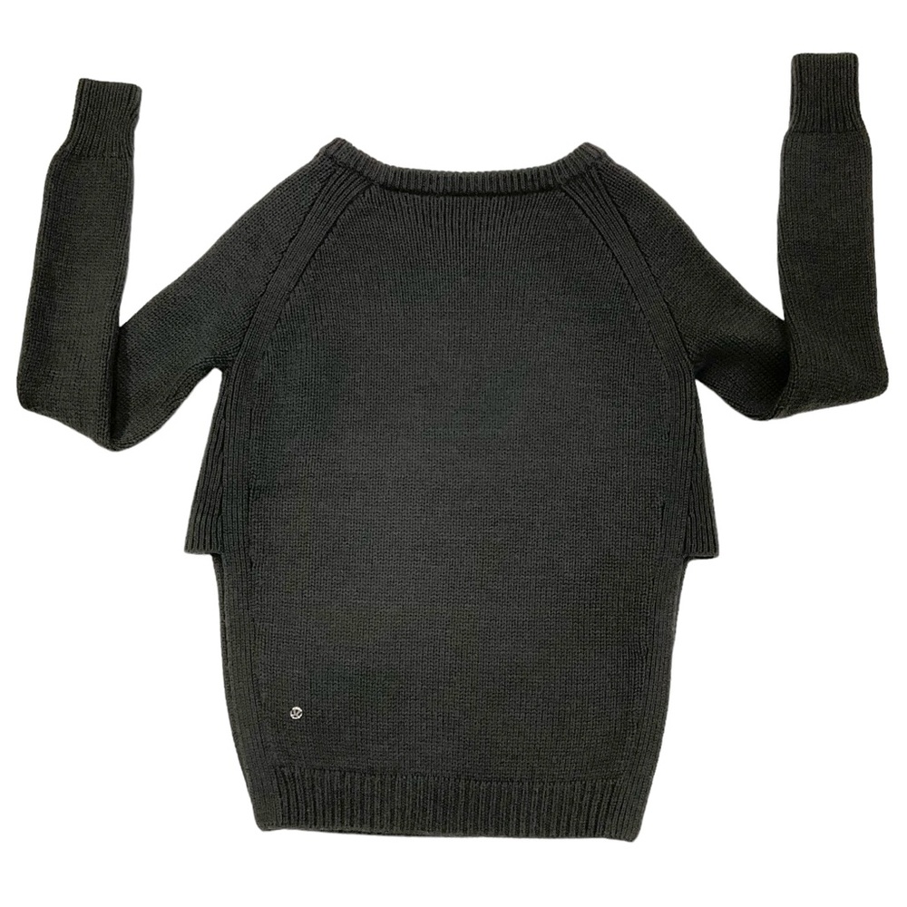 Lululemon Yin To You Crewneck Sweater Wool Dark Wren Lulu Casual Yoga - Picture 8 of 16